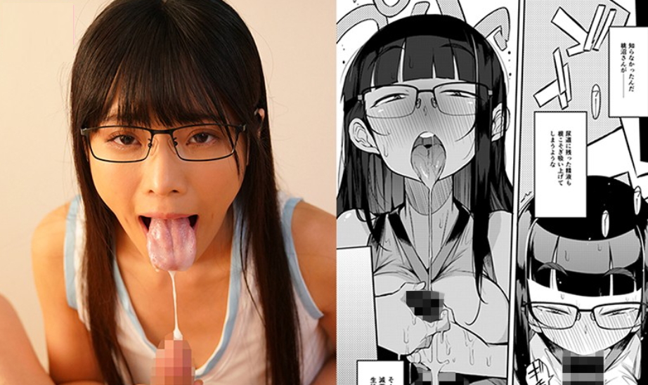 【久留木玲】「先生のちんぽすごい熱い」見た目地味なメガネっ娘女子生徒が教師のちんぽをシゴいてしゃぶり射精管理！